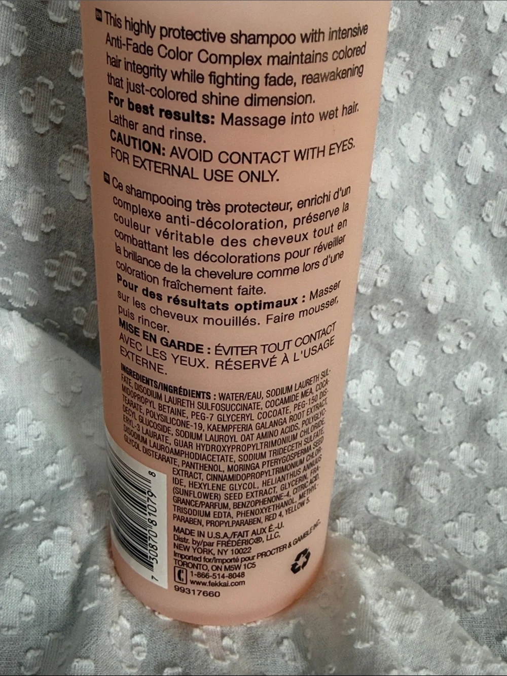 Fekkai Advanced Salon Technician Color Care Galanga Root Shampoo/ Conditioner